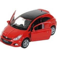 Welly 1:36 12 Cm. Opel Corsa - Kırmızı
