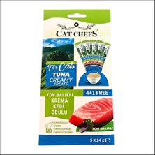 Miçiko Cat Chefs Ton Balıklı Krema Kedi Ödülü 5X14GR