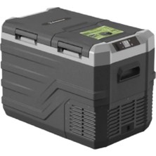 Ahmet Otomotiv Demmon  40 Litre Çift Kapaklı - Bölmeli Buzdolabı 12/24V (Tır - Kamyon - Karavan - Otomobil)