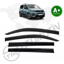 Fa Otomotiv Opel Combo E Siyah Kromlu Cam Rüzgarlığı 2024 Model Vesonrası
