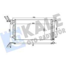 Hd Group Klima Radyatörü Kondenser Kurutuculu Al/al V, Polo 09, Fabia 1.2, 1.2tsi, 1.4, 1.2-1.6tdi 10 Kal 342395