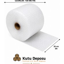 Kutu Deposu 30CM x 100MT Balonlu Naylon Patpat