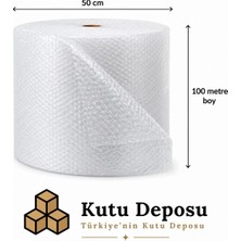 Kutu Deposu 50CM x 100MT Balonlu Naylon Patpat