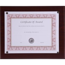 Hd Group Nudell  - 18811M Award-A-Plaque Document Holder /plastic 10-1/2 x 13