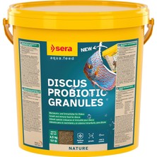 Hd Group Sera Discus Immunpro Doğa 10.000 ml (4.4 Kg) - Probiyotik, Discus Gıda ile Discus Için Büyüme Gıda