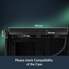 Hd Group Arctıc Freezer Iıı Pro 420 A-Rgb – Pc Sıvı Soğutma, Aıo Cpu Için, 3 x 140 Mm, 38 mm Radyatör, Pwm Pompası, Vrm Fan, Amd Am5/am4, Intel LGA1851/1700 Kontak Çerçevesi – Siyah