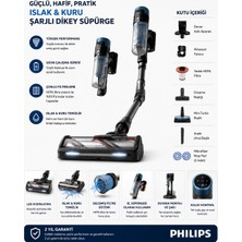 Tefal Aqua Aerospin Şarjlı Dikey Süpürge