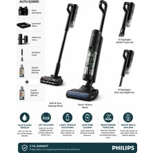 Philips Aquatrio 7000 Serisi XW7263 Kablosuz Islak Kuru Süpürge - Aquaspin Teknolojisi +2 Solüsyon