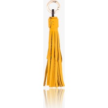 Bytooche Tassel Hakiki Deri El Yapımı Püskül Anahtarlık & Çanta Charmı, Charm