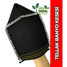 Hd Group Otantik Kese Tellak Banyo Hamam Kesesi –%100 Doğal | Derin Cilt Temizliği | Sert ve Dayanıklı Kese (Siyah)