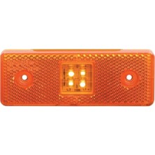 Ahmet Otomotiv (8 Adet) Side Marker LED Lamba Sarı 12VOLT-24VOLT