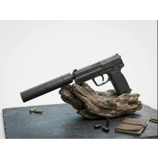 Oko Design Usp-S Cs Go Gerçek Boyut Susturuculu (Susturucu Çıkar) 30CM