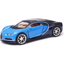Welly 1:36 12 Cm. Bugattı Chıron - Mavi