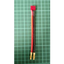 Eding T-Plug Dişi-Erkek Lipo Pil Şarj Kablosu 15 cm 16AWG