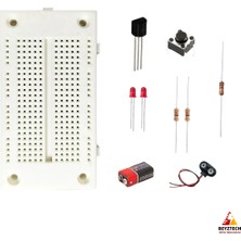Eding Npn Transistör Devre Seti Temel Elektronik Devre Eğitim Seti / E-Pdf Içerikli