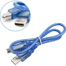Eding 30 cm Uzunluğunda USB B Tipi Yazıcı Kablosu Arduino Uno - Mega İçin Güvenilir Çözüm