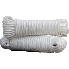 Eding 3mm 15M 15KG Açık Hava Tırmanma Ipi Polyester T Aşınmaya Dayanıklı Dokuma Halat
