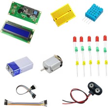 Eding Arduino 16X2 LCD Ekran - I2C Lehimli Mavi Display ,DHT11 - Ek Set