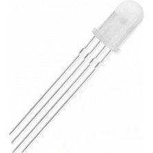 Eding 5mm Rgb LED Ortak Katot 4 Bacak - Şeffaf