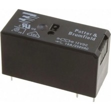 Eding RT334012F Potter & Brumfield Güç Pcb Rölesi 12VDC 16A/250VAC