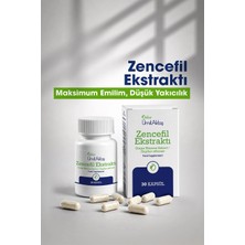 Dr. Ümit Aktaş Zencefil Ekstraktı - Microenkapsüle 30 Bitkisel Kapsül
