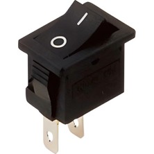 Eding KCD11 Mini 2 Pinli On-Off Anahtar 3A 250V Ac - Siyah