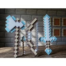 Oko Design Minecraft 3'lü Figür Seti (Kılıç-Balta-Yay) 30 cm