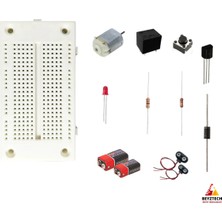 Eding Elektronik Röle ve Motor Kontrol Devre Kiti Temel Elektronik Devre Eğitim Seti / E-Pdf Içerikli