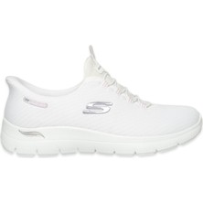 Skechers 150755TK Arch Fit Summits Günlük Beyaz Kadın Spor Ayakkabı