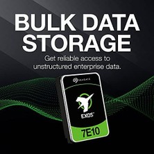 Hd Group Exos 7E10 10 Tb Dahili Sabit Disk HDD - 3,5 Inç 512E/4KN Sas 6 Gb/sn, 7200 Rpm, Işletme, Veri Merkezi Için 256 MB Önbellek ve 2m Mtbf (ST10000NM017B)