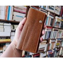 Mahfuz Crazy Gerçek Deri Tamamen El Emeği Özel Kalemleriniz Için Kalemlik Kalemkutu (8*18CM ) DAK255