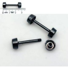 Angel Çanta Aksesuar 3 cm Vidalı Böce Füme Renk (Halter)