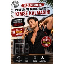Jagler Black Erkek Parfüm Seti 90 ml Parfüm + 150 ml Deodorant +Rollon