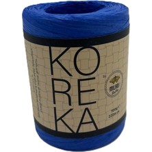 Angel Çanta Aksesuar Koreka Rafya Mavi Renk