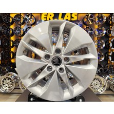 Skoda 4 Adet Skoda Orıjınal 7*16 5*112 ET48 57.1 Sılver Jant Revize Edilmiş (Takım)