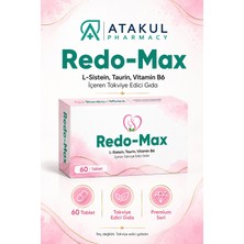Redo-Max L-Sistein, Taurin ve Vitamin B6 Içeren Takviye Edici Gıda – 60 Tablet