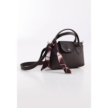 Kumru Studio Luna Kahverengi Mini Bag Kadın Omuz Çantası