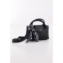 Kumru Studio Luna Siyah Mini Bag Kadın Omuz Çantası