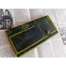 Mahfuz Crazy Gerçek Deri Tamamen El Emeği Özel Kalemleriniz Için Kalemlik Kalemkutu (8*18CM ) DAK257