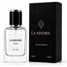 La Nivora No:16 Kadın Parfüm 50 ml Edp | Mandalina, Ahududu, Marshmallow ve Vanilya Notalı Kalıcı Kadın Parfümü