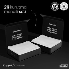 chamashir 2'li Set Çamaşır Kurutma Mendili 80 Yaprak Ütüye Son Çamaşırlarda Ekstra Yumuşaklık
