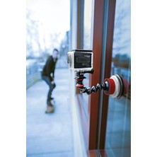 Hd Group JB01329-BWW Vantuz ve Gorillapod Kol (/aksiyon Video Kameraları Için, Aksiyon Kamerası Için Vantuz Tutucu, Kolay Kurulum Için Hızlı Twist- Siyah