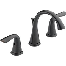 Hd Group 3538-RBMPU-DST Lahara Iki Kulplu Breitgefaechert Banyo Musluk, Venedik Bronz
