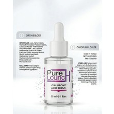 Pure Lounch Yoğun Nemlendirici Etkili Hyaluronik Asit Serum 30 ml