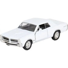Welly Çek Bırak 12 Cm. Pontiac 65 Gto - Beyaz