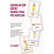 Yogatoon Kids World Çocuk Yogası Poz Eğitim Kartları – Minik Yogi Temalı Set 37’li