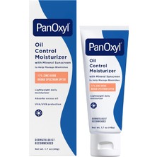 Hd Group Panoxyl Am Yağ Kontrol Nemlendirici, Yeni Şeffaf Formül, Fazla Yağı Emer ve Parlaklığı Azaltır, Akne Eğilimli ve Yağlı ve Tüm Cilt Tonları Için Mineral Güneş Koruyucu ile - 1.7 Oz