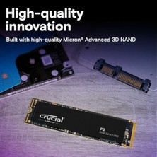 Hd Group P3 1tb Pcıe Gen3 3D Nand Nvme M.2 Ssd, 3500 Mb/s'ye Kadar - CT1000P3SSD8