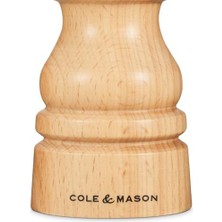 Hd Group & Mason London Doğal Kayın Tuzu ve Karabiber Değirmeni Seti, 130 Mm, Hassas + Karbon/seramik Mekanizmaları, Ayarlanabilir Öğütmeli Tuz ve Karabiber Değirmenleri, Kayın Ağacı, Hediye Seti