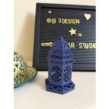 Nadar Studio Nadarstudio Ramazan Feneri / Dekoratif Kandil Feneri / Islami Dekor / Tealight Hediyeli